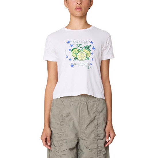 Obey Γυναικεία κοντομάνικη μπλούζα When Life Hands You Lemons Tee